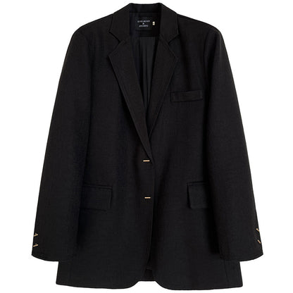 Vintage Elegant Designed Women Blazer Tops