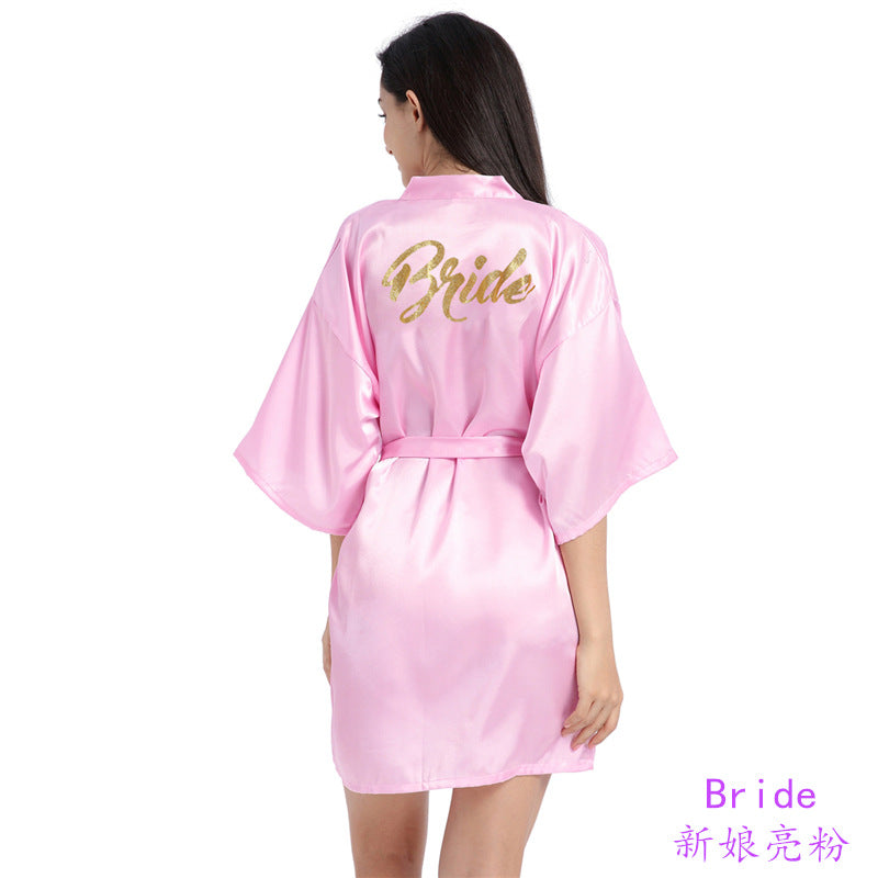 Women Wedding Bride Summer Night Gown