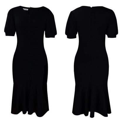 Elegant Office Lady Plus Size Dresses