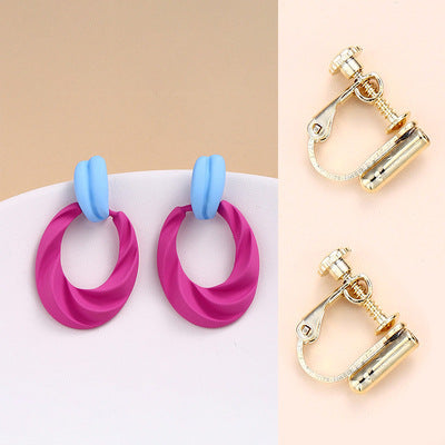 Fashion Women Round Shaped Earrings for Women