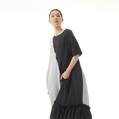 Casual Plus Sizes Irregular Dresses