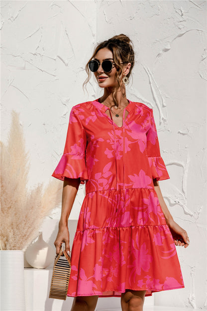 Casual Short Cake Style Daily Dresses