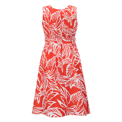 Women High Waist Summer Sundresses
