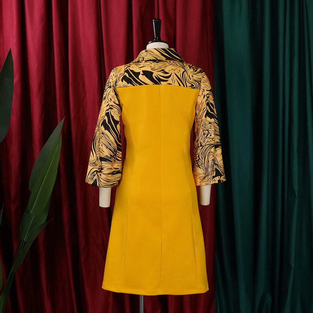 Fashion Plus Sizes Blazer Dresses