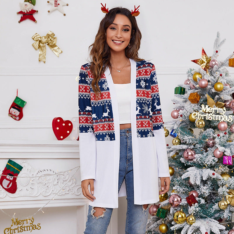 Merry Christmas Women Coats