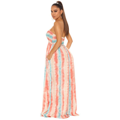 Casual Strapless Summer Women Jumpsuits