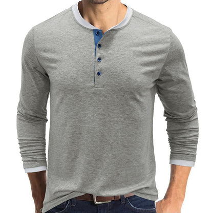 Leisure Fall  Long Sleeves T Shirts for Men