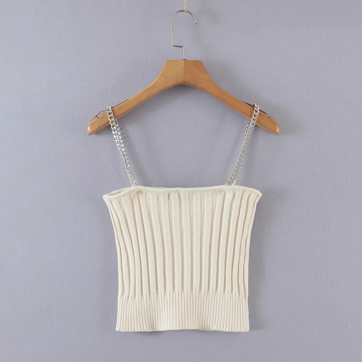 Autumn Women Knitted Straps&sweater Sets