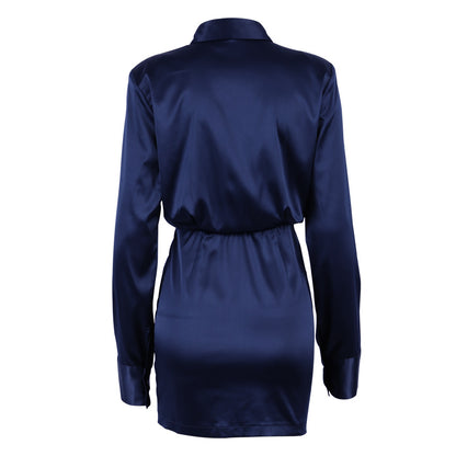 Sexy Classy Long Sleeves Sheath Shirts Dresses