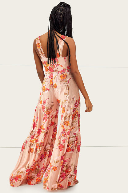 Casual High Waist Women Wide Legs Jumpsuits