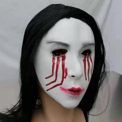 Halloween Horrible Room Escape Wigs&Mask Murder-STYLEGOING