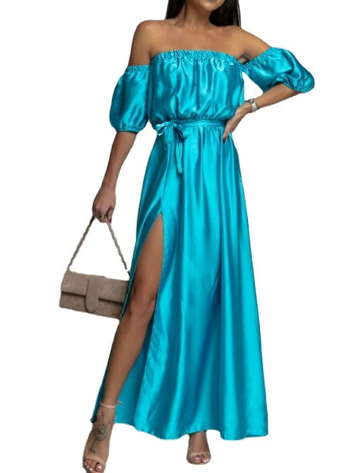 Sexy Off The Shoulder Summer Long Party Dresses