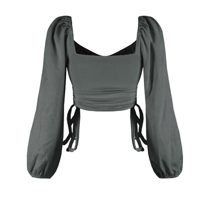Fashion Knitted Sexy Women Short Tops