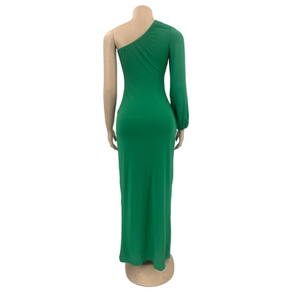 Classy One Shoulder Tight Dresses