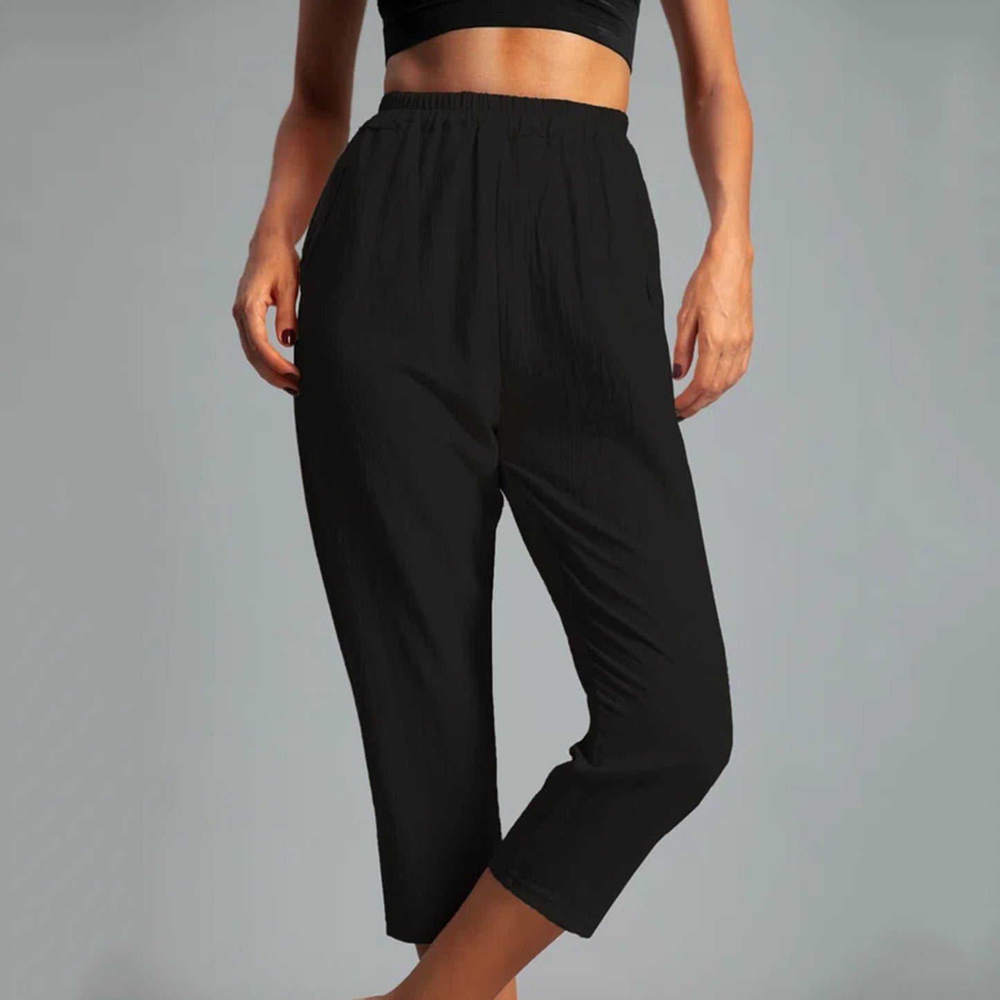 Casual Linen Summer Trousers for Women