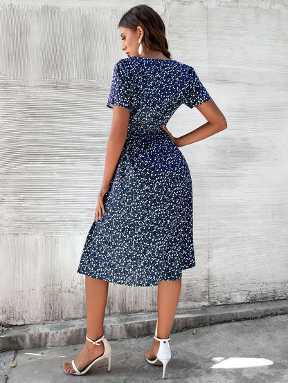 Summer Daily Short Sleeves Sun Dresses