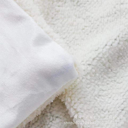 Homeliving Cape Style Sherpa Blanket--Free Shipping at meselling99