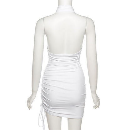 Sexy Halter Backless Summer Bodycon Dresses