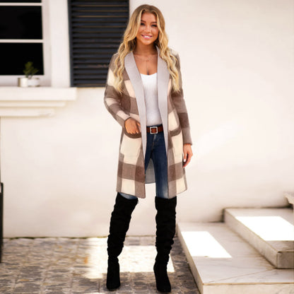 Women Long Sleeves Long Hoodies Overcoat