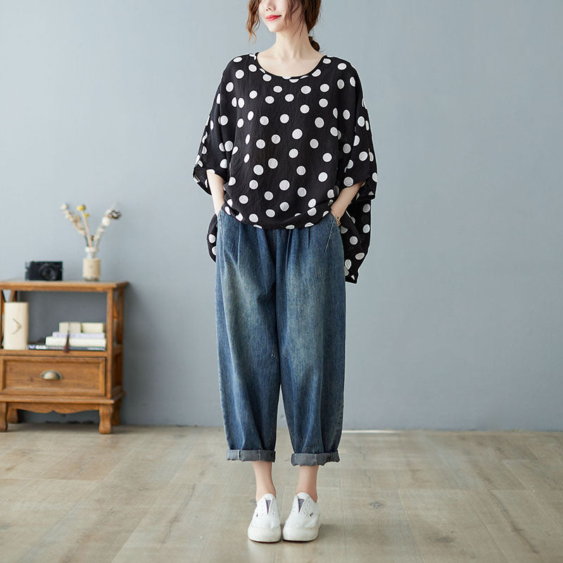 Summer Plus Sizes Short Sleeves Blouses Shirts