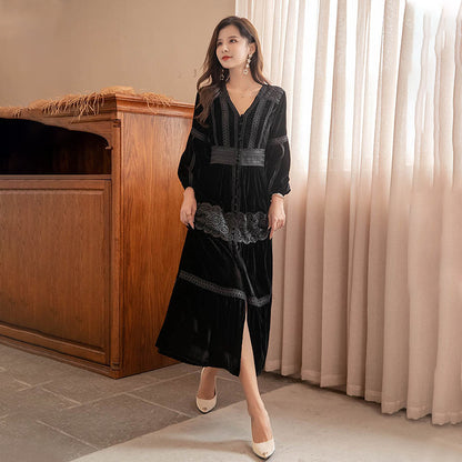 Vintage Long Sleeves Winter Dresses