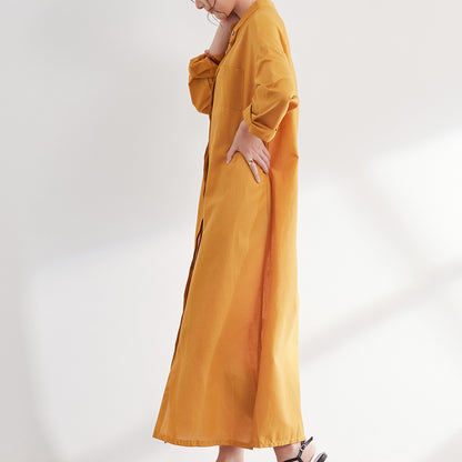 Casual Women Cozy Long Shirts Dresses