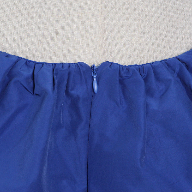 Sexy Off The Shoulder Pleated Mini Party Dresses