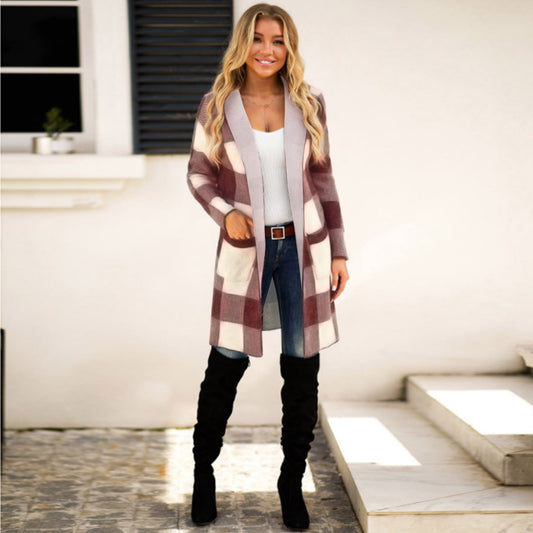 Women Long Sleeves Long Hoodies Overcoat