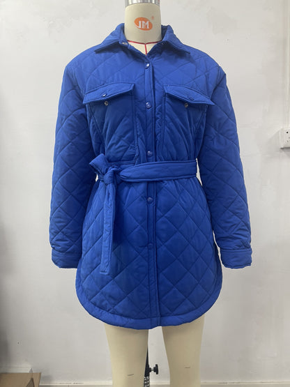Winter Warm Cotton Overcoats for Women