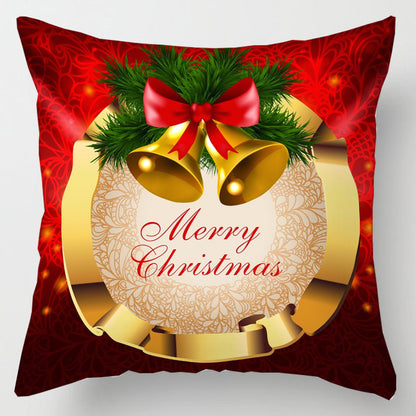 5pcs/Package Merry Christmas Santa Claus Pillow Case