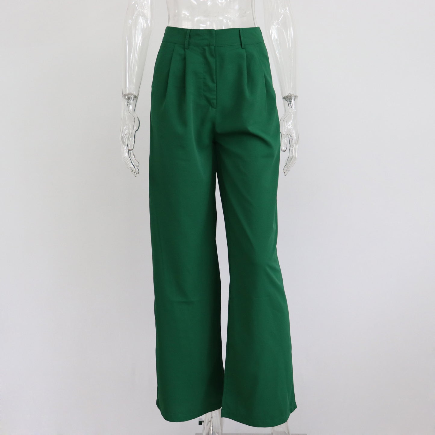 Casual High Waist Women Wide Legs Pants