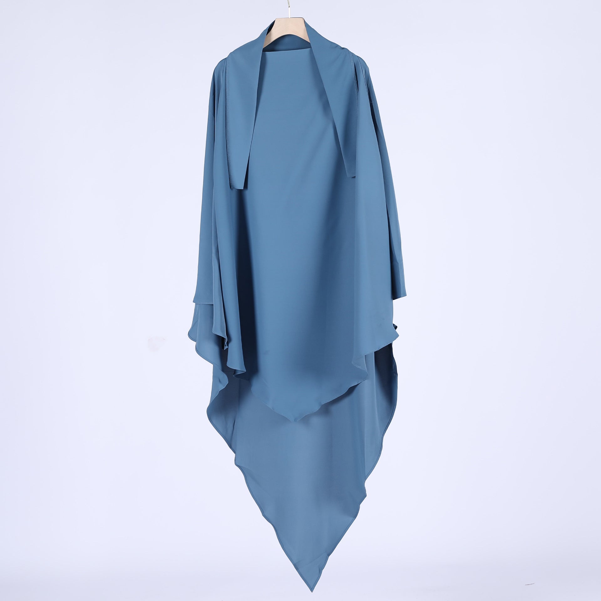 Women Plus Sizes Dresses with Scarf