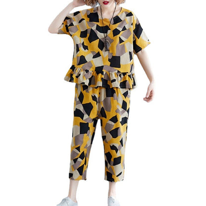 Summer Two Pieces Women Suits