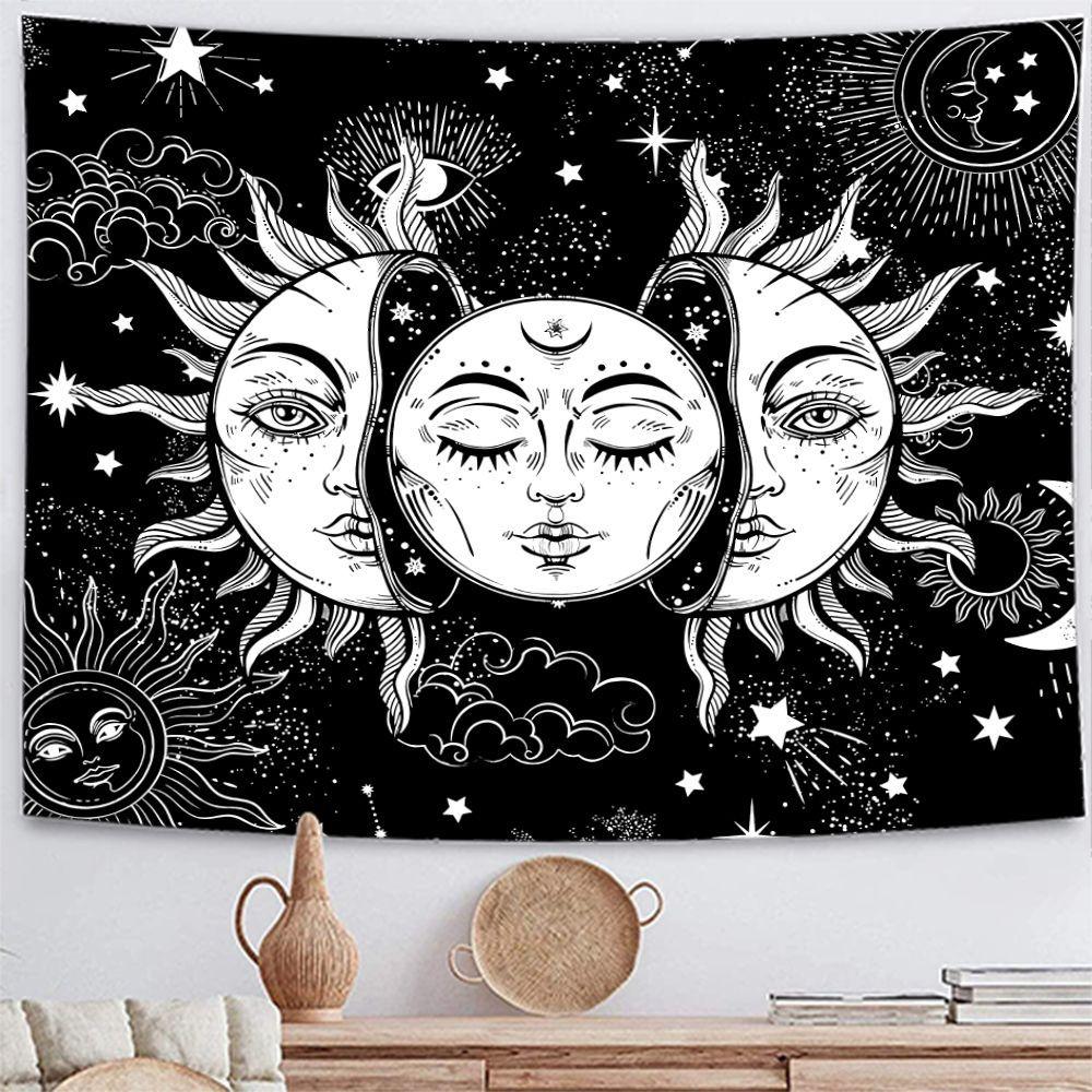 Goddess Sun Decorative Hanging Wall Tapestry-LS-BKTY001-150x130-Free Shipping at meselling99