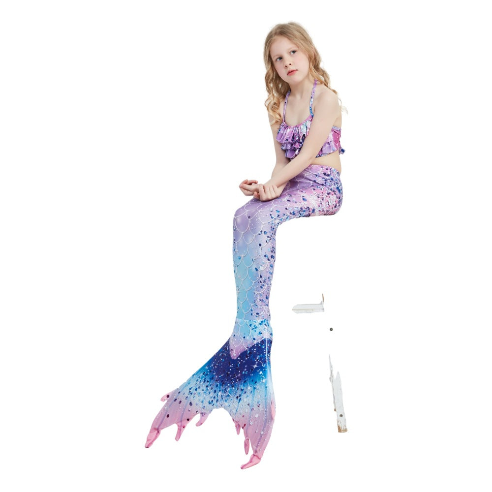 Gorgeous Three Pieces Mermaid Style Swimsuits
