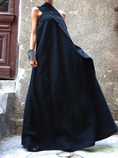 Sexy One Shoulder Sleeveless Designed Dresses