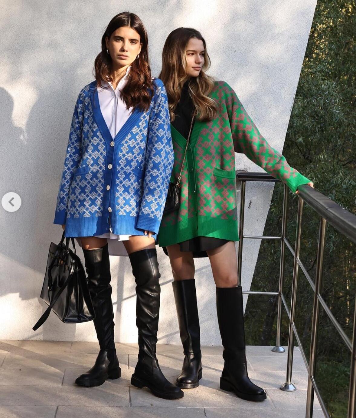 Women Casual Knitted Cardigan Sweaters