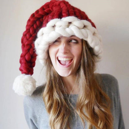 Merry Christmas Parent-kids Crochet Hats