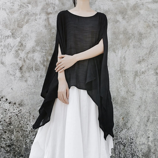 Designed Summer Cozy Linen Tops for Women
