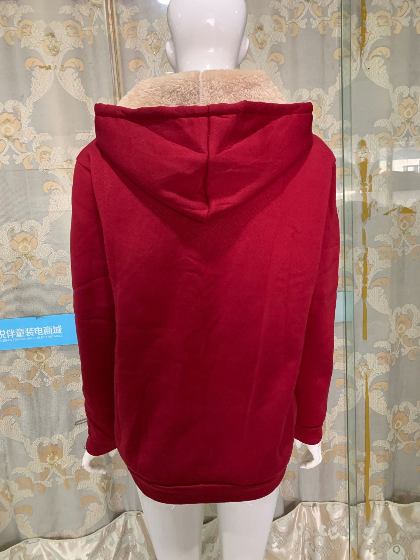 Plus Sizes Winter Women Hoodies Zipper Overcoat