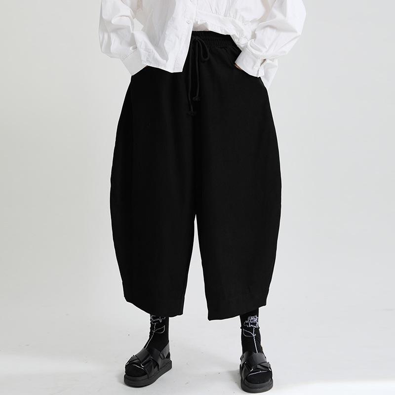 Vintage Women Causal Wide Leg Pants