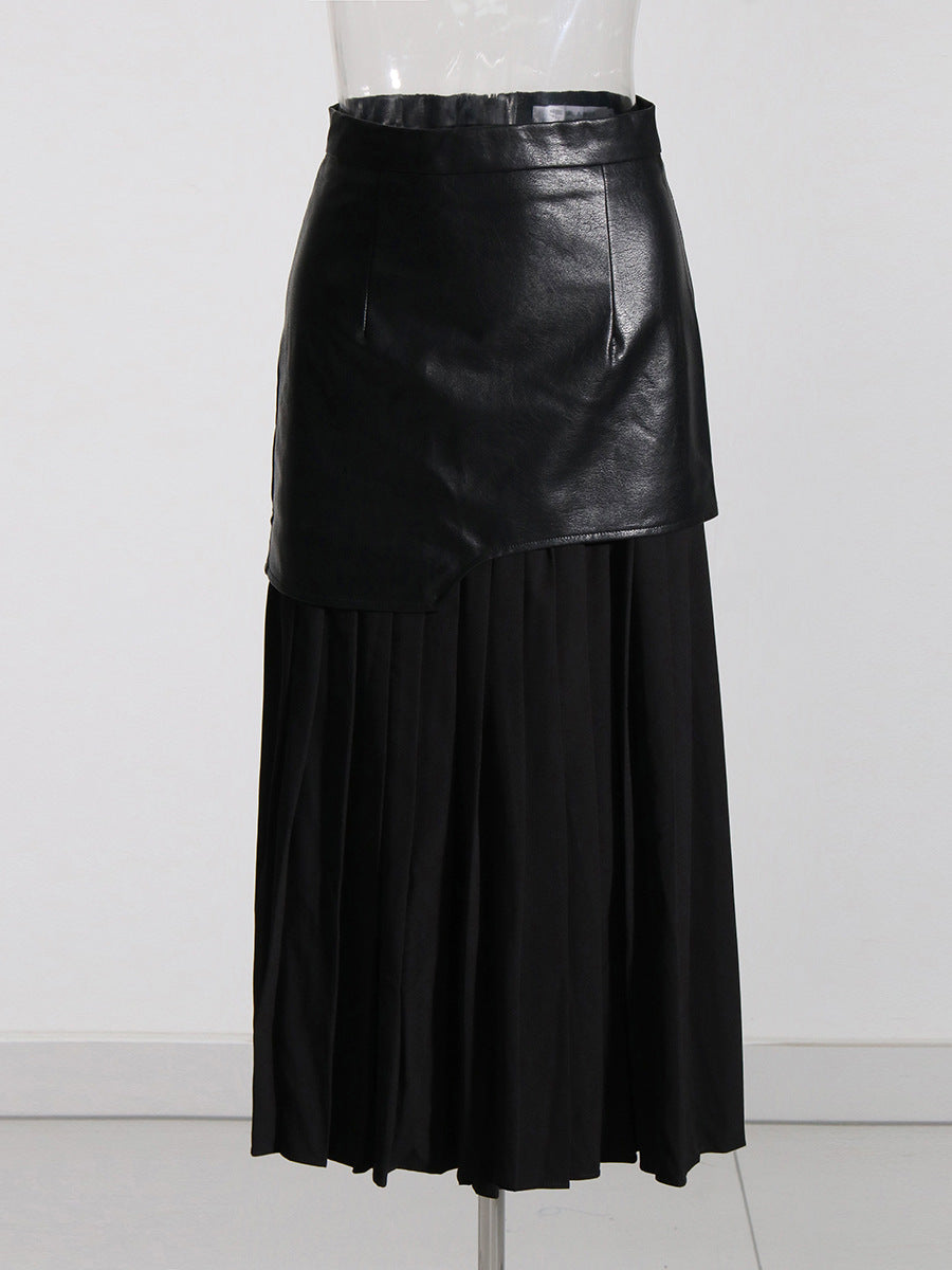 Designed Personality High Waist Irregular A Line Skirts