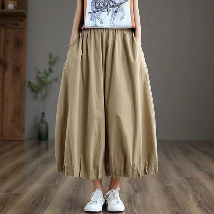 Casual Summer High Waist Women A Line Dresses