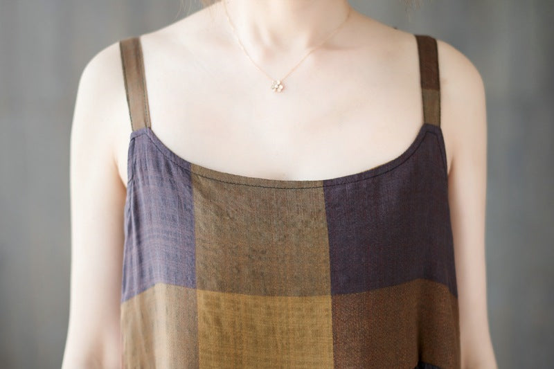 Vintage Sleeveless Plus Sizes Dresses