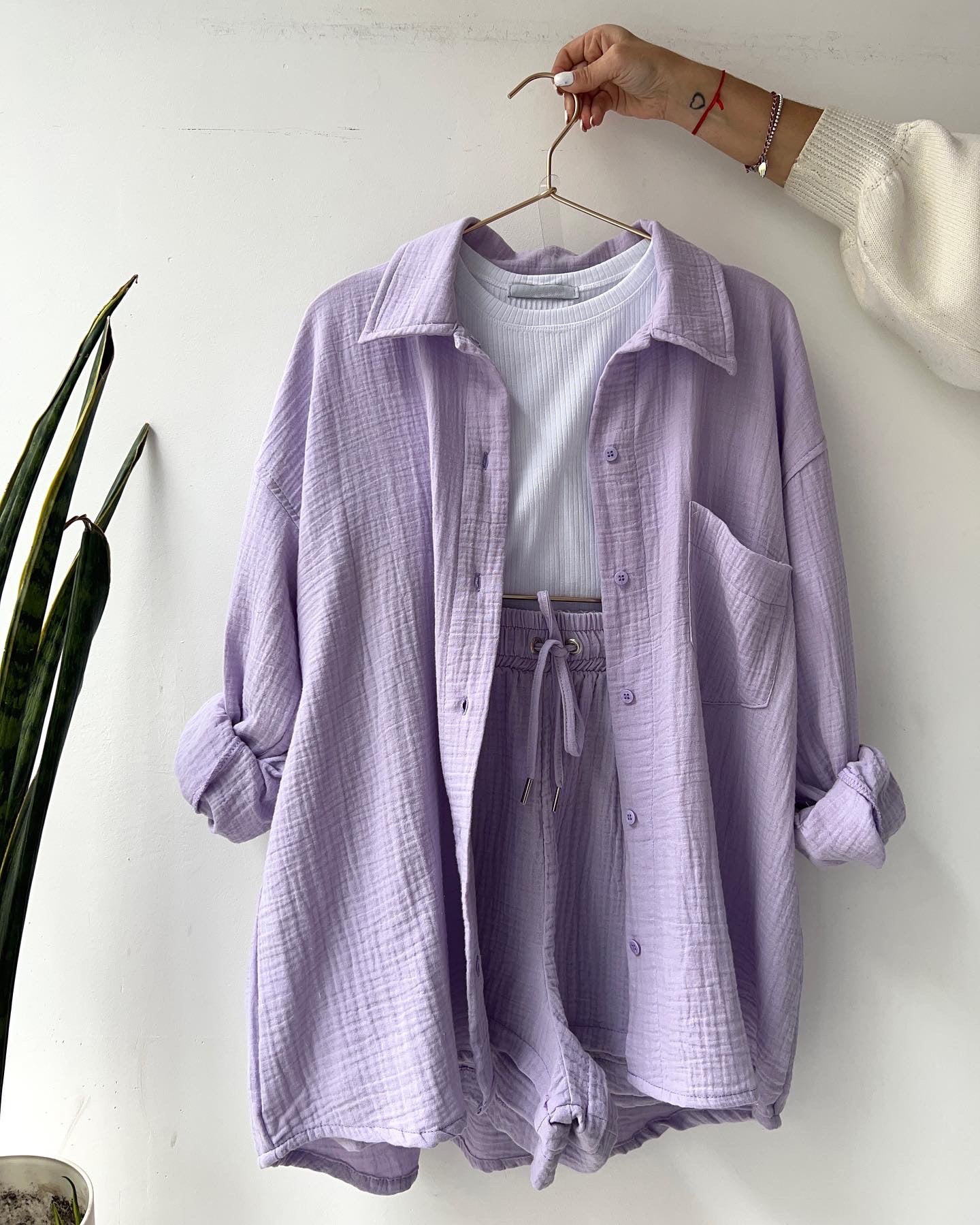 Casual Drawstring Plus Sizes Three Pieces Women Suits