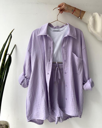 Casual Drawstring Plus Sizes Three Pieces Women Suits