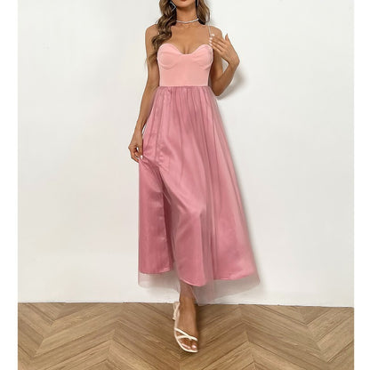 Vintage Gauze Long Party Dresses for Women