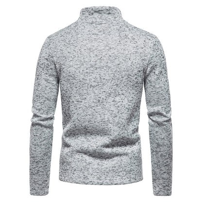 Turtleneck Zipper Men's Sweaters