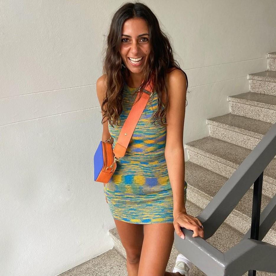 Sexy Sleeves Colorful Kntting Mini Dresses--Free Shipping at meselling99