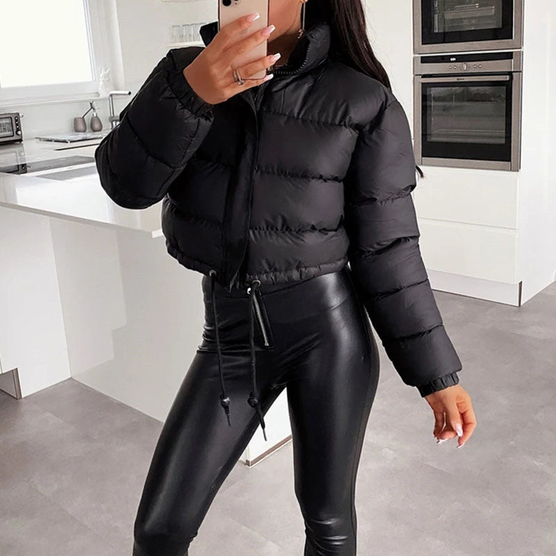 Fashion Women Cotton Short Winter Coats